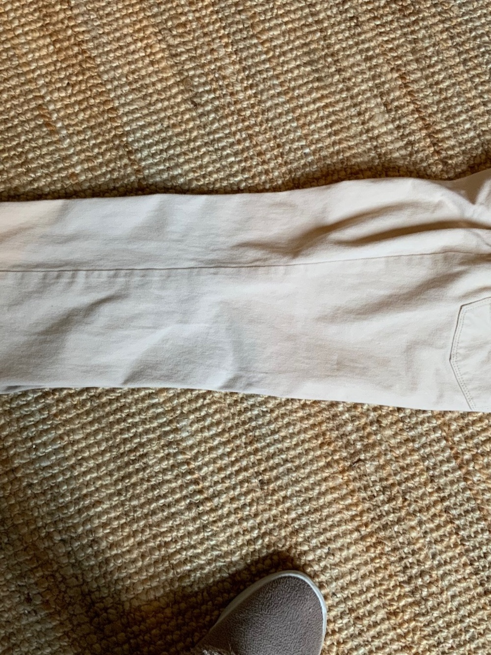 Coldwater Creek Creamy Beige Jeans P16 Cotten/spandex